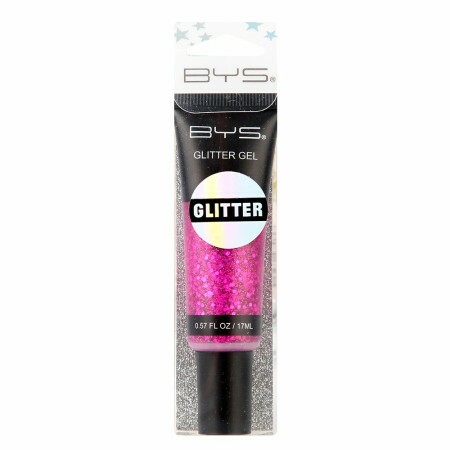 Gel Pailleté Visage, Corps & Cheveux Rose 
