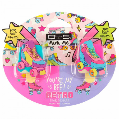 Gloss à Lèvres Parfumés x2 Roller Retro *Mini Me* 