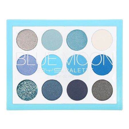 Palette 12 Fards à Paupières Blue Moon 