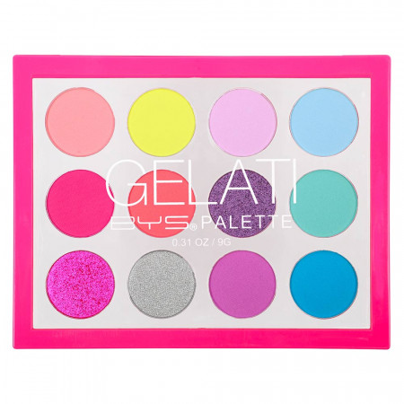 Palette 12 Fards à Paupières Gelati 