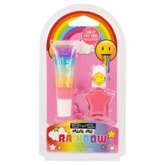 Duo de Vernis à Ongles & Lipgloss Rainbow *Mini Me*