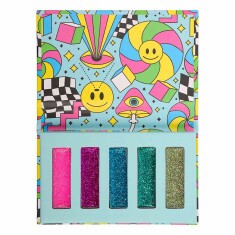 Palette 5 Fards Glitter
