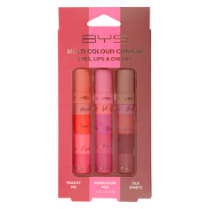 Set de 3 Crayons 4-en-1 Multi-usages