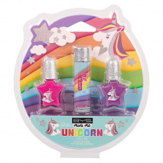 Trio de Vernis à Ongles & Baume à Lèvres Licorne *Mini Me*