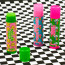 Baumes à Lèvres Parfumés x3 Pixel Game *Mini Me*